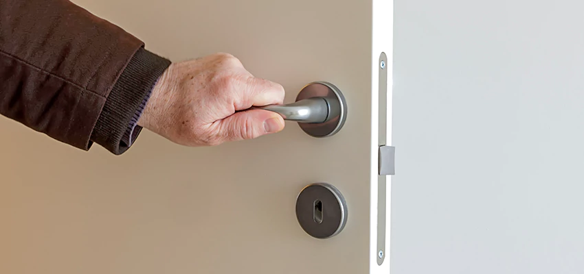 Restroom Locks Privacy Bolt Installation in Lompoc, California